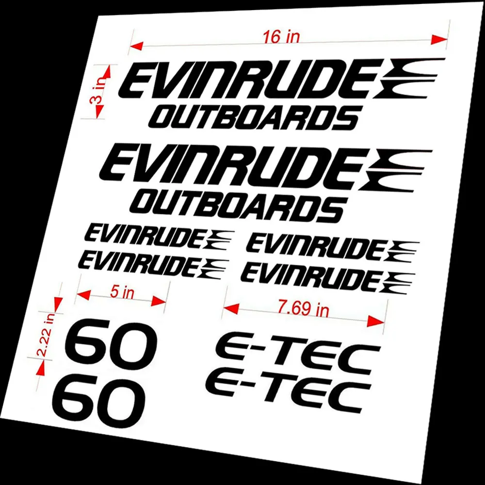Fishing Boat Cover - SET FÜR EVINRUDE BUITENBOARD E-TEC 60