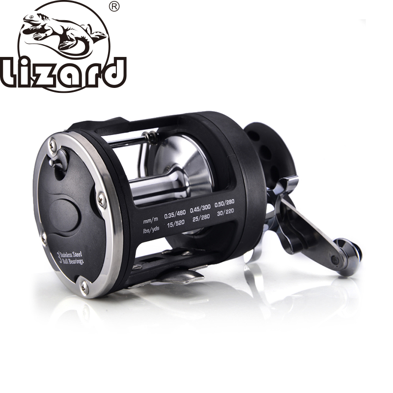 Fishing Boat Steering Wheel - Lizard Fishing TSSD Bootrolle für Salzwasser-Großfischangeln,