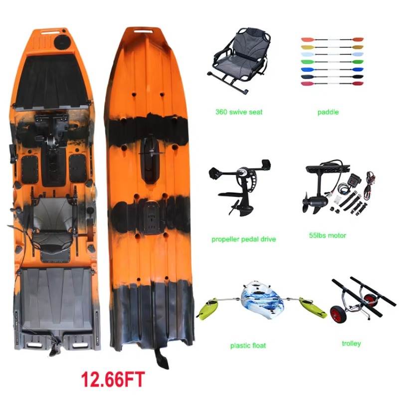 Vicking 12,6FT Einzel-Kajak mi – Fishing Boat Trolling Motor Bewertung und Preis