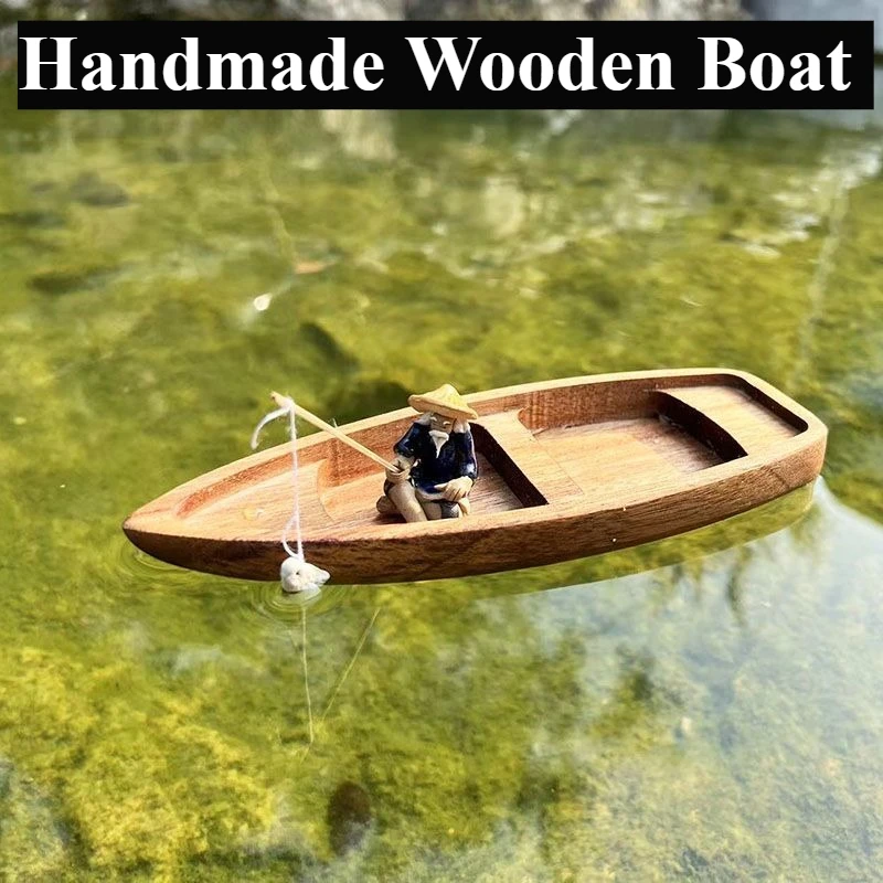 Handgemachte Holzboot Mini Sch – Fishing Boat Oar Bewertung und Preis