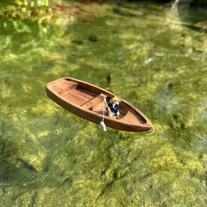Handgemachte Holzboot Mini Sch – Fishing Boat Oar Bewertung und Preis